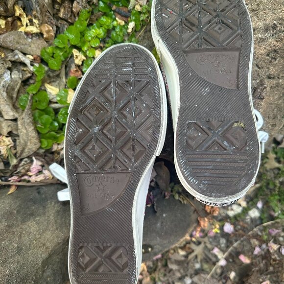 Converse Chuck Taylor All Star Floral High Top Platform Sneakers Size 7 1/2 - Picture 7 of 12